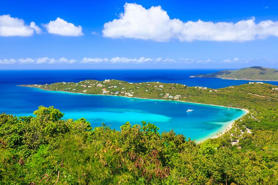 See Beautiful Magens Bay on a Caribbean Cruise with Norwegian
